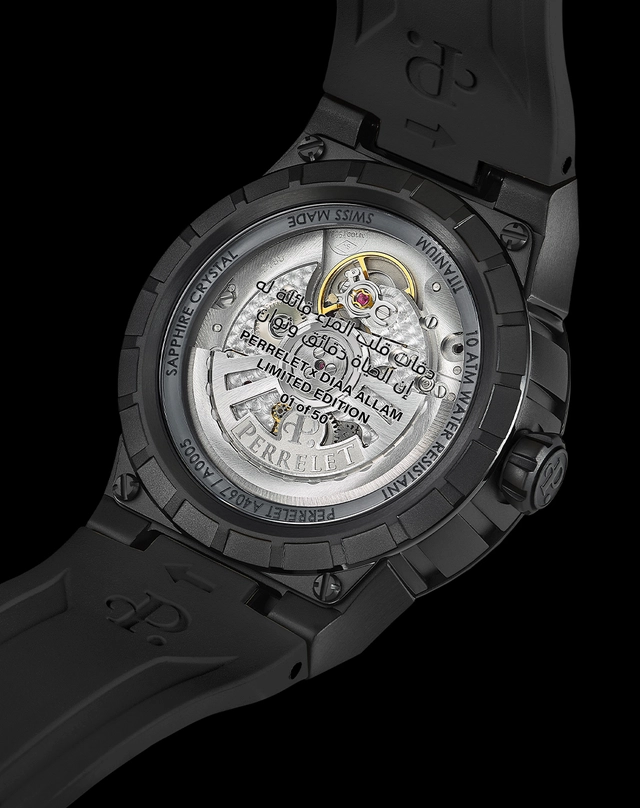 Perrelet X Diaa Allam – Turbine Limited Edition, außergewöhnliche Automatikuhr mit beweglichem Zifferblatt