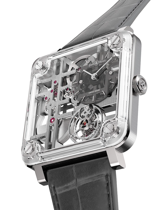 Bell & Ross – BR-X3 Tourbillon Micro-Rotor, limitierte Armbanduhr mit Automatikwerk und Tourbillon