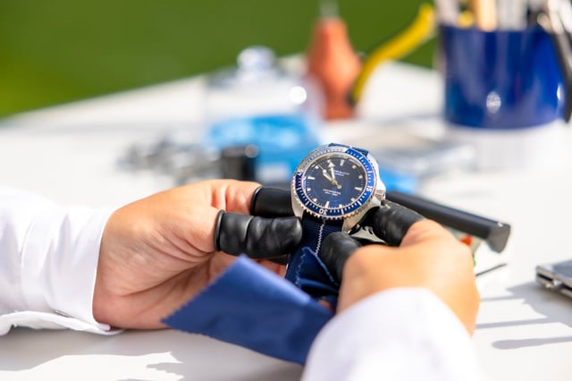 Jacques Bianchi Chronometer Olympique Marseille