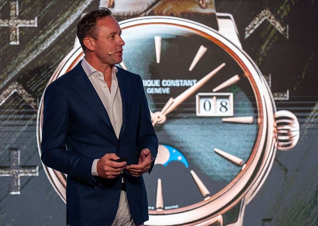 Frederique Constant CEO Niels Eggerding in Genf