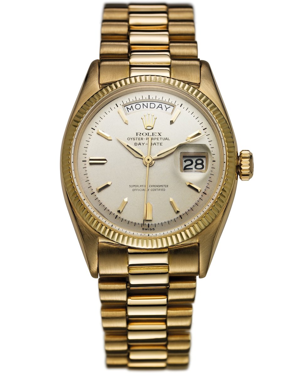 Vintage Rolex Day-Date, Golduhr mit Automatikkaliber