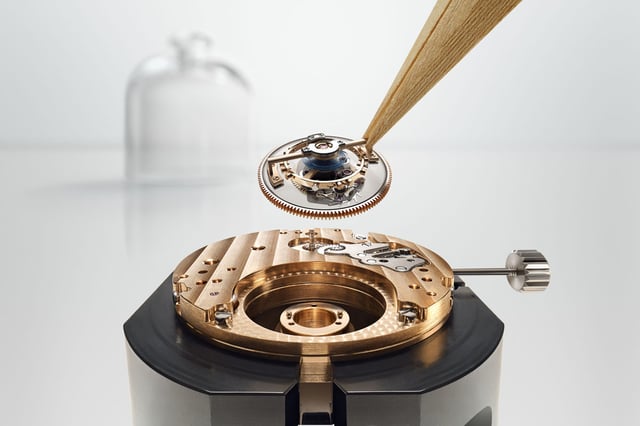 Breguet Classique Tourbillon Sideral 7255 Boden und Käfig