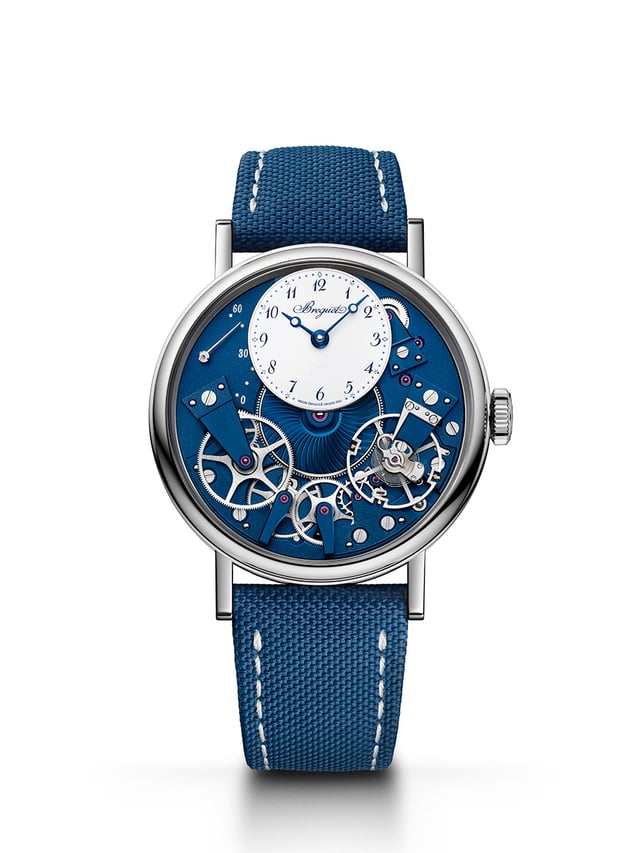 Breguet Tradition Seconde Rétrograde Seconde 7037, Frontansicht Uhr