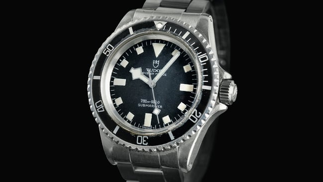 Tudor – Submariner, Vintage-Taucheruhr mi Automatikwerk