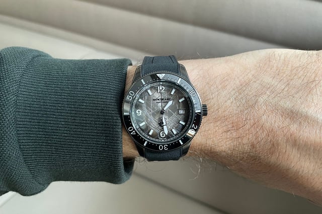 Montblanc: Iced Sea Automatic 0 Oxygen Wristshot