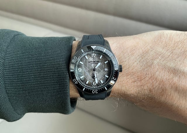 Montblanc: Iced Sea Automatic 0 Oxygen Wristshot