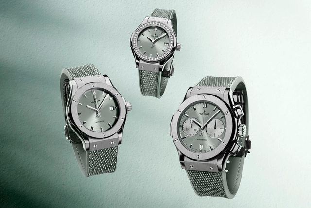 Hublot: Classic Fusion Titanium Sage Green Gruppe