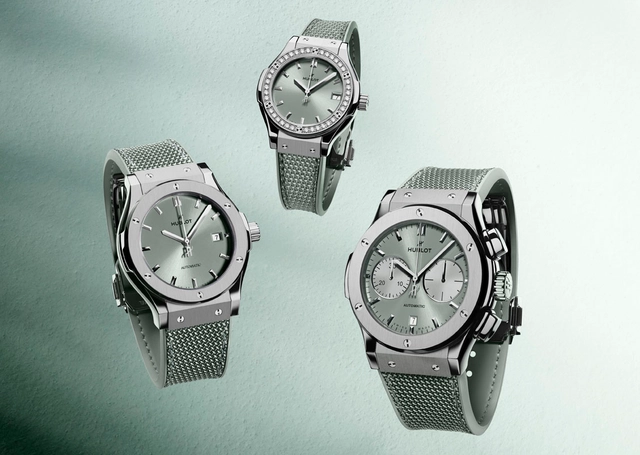 Hublot: Classic Fusion Titanium Sage Green Gruppe