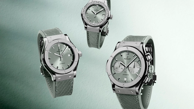 Hublot: Classic Fusion Titanium Sage Green Gruppe