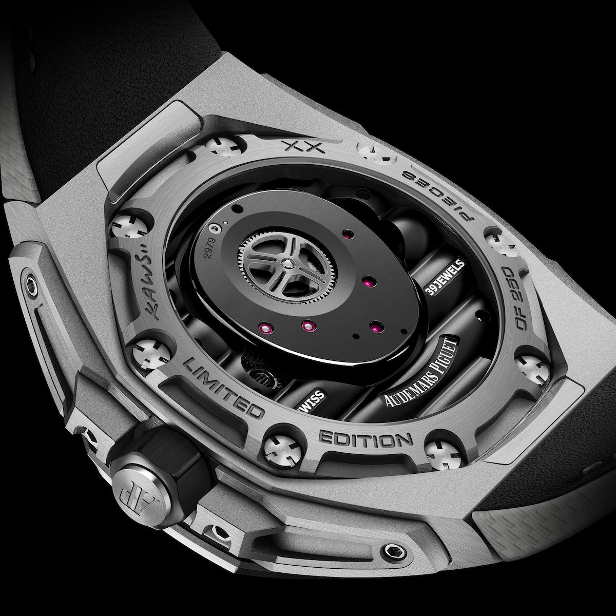 Rückseite der Royal Oak Concept Tourbillon „Companion“