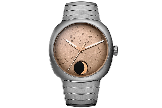 H. Moser & Cie. – Streamliner Perpetual Moon Concept Meteorite, Automatikuhr mit Mondpase und Meteoritenzifferblatt