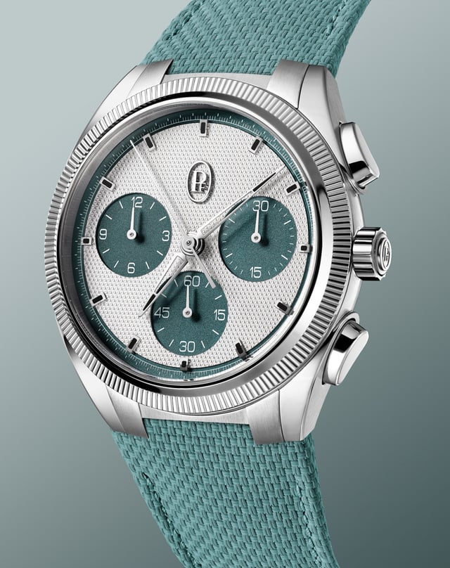 Parmigiani: Tonda PF Sport Chronograph Steel Silver Verzasca