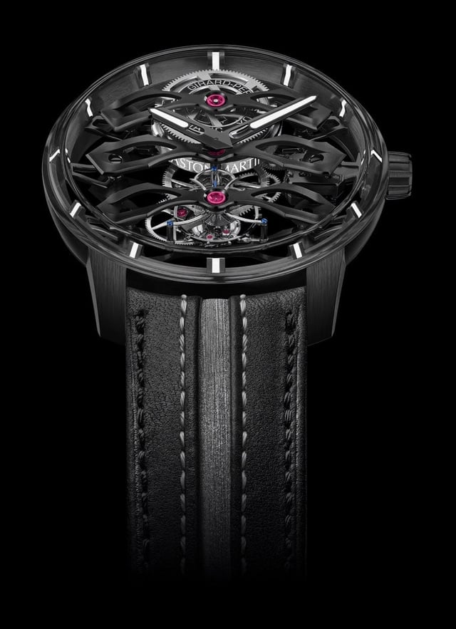 Girard-Perregaux: Tourbillon with Three Flying Bridges Aston Martin Edition
