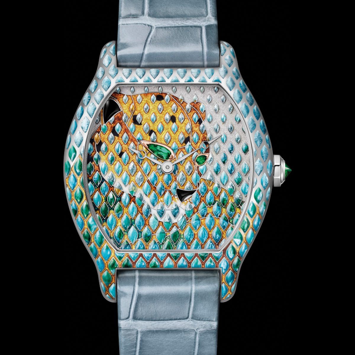 Cartier Tortue Panthère Métiers-d'Art
