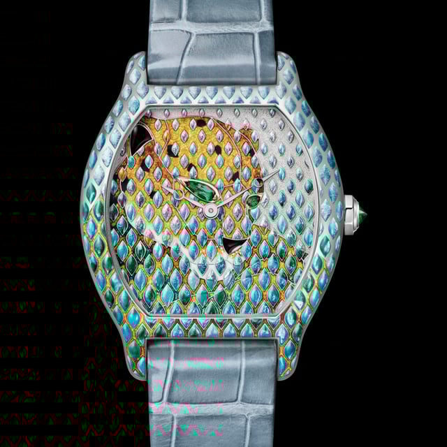 Cartier Tortue Panthère Métiers-d'Art