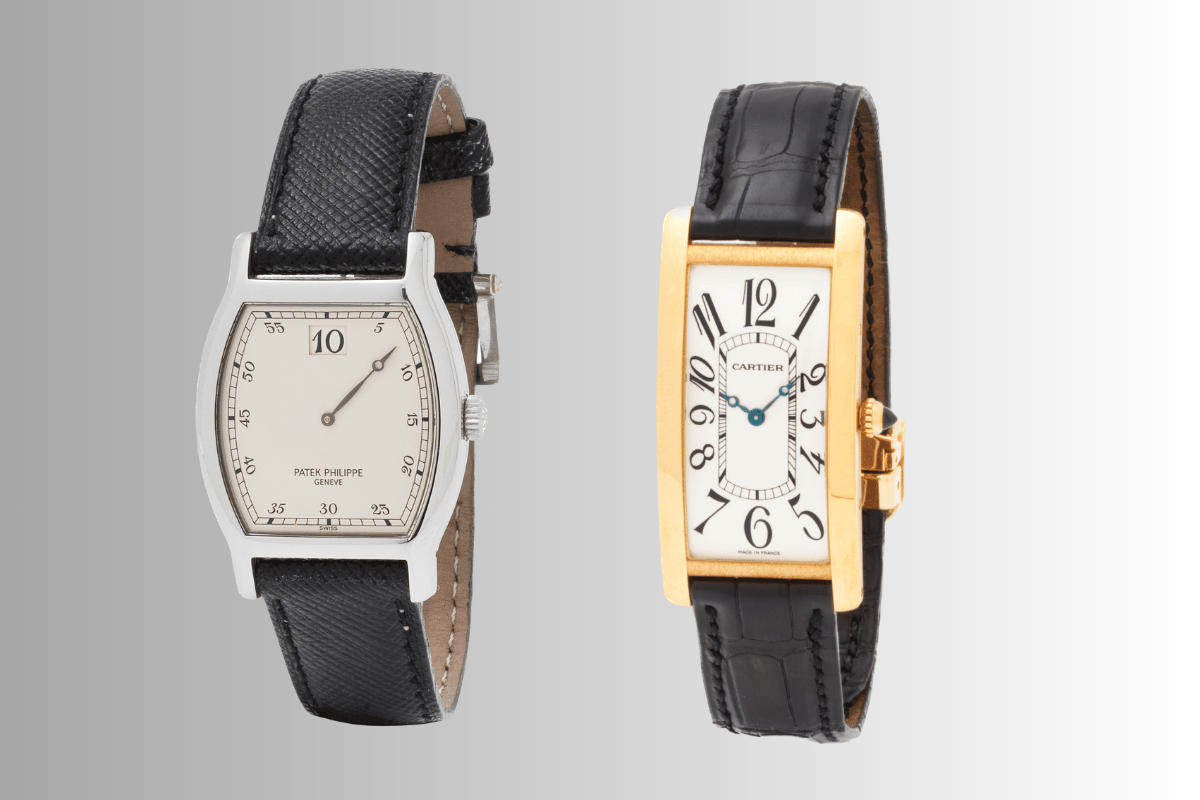 Die Patek Philippe Ref. 3969 und die Cartier Tank Cintré