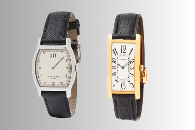 Die Patek Philippe Ref. 3969 und die Cartier Tank Cintré