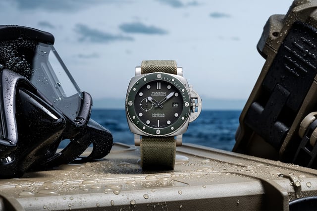 Panerai Taucheruhr mit mechanischem Werk