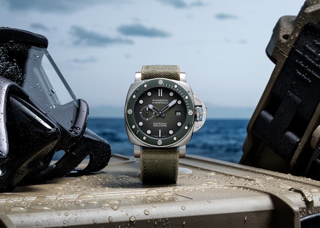 Panerai Taucheruhr mit mechanischem Werk