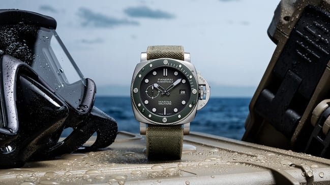 Panerai Taucheruhr mit mechanischem Werk