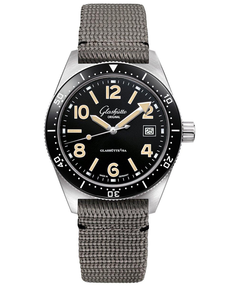Glashütte Original SeaQ, Taucheruhr mit Manufakturkaliber