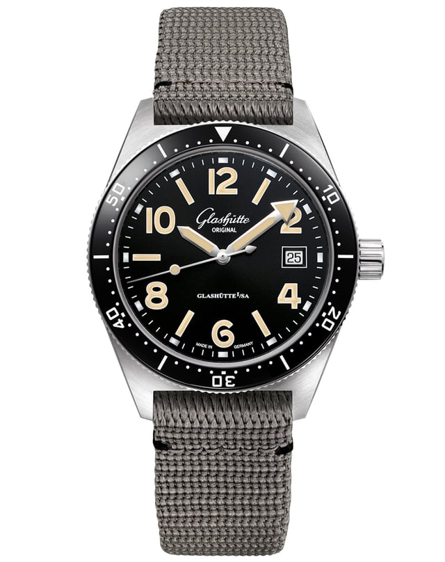 Glashütte Original SeaQ, Taucheruhr mit Manufakturkaliber