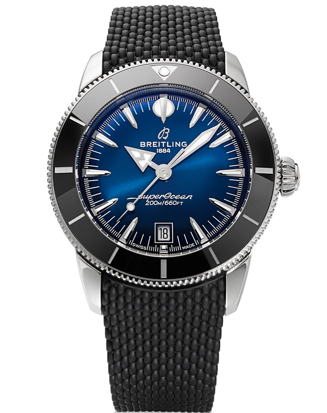 Bucherer Exclusives x Breitling – Superocean Heritage B31 Automatic 42, Taucheruhr mit Automatikwerk und Kautschukband