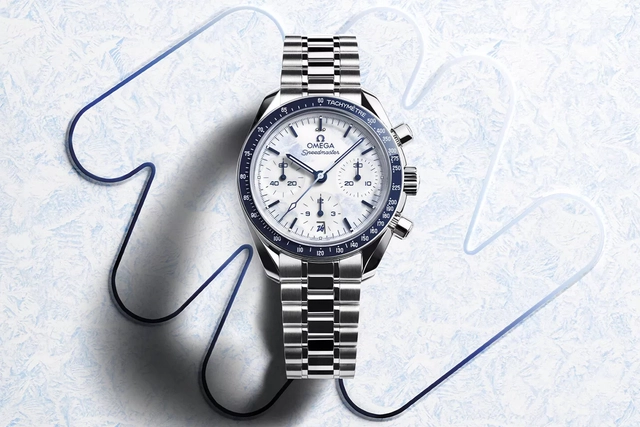 Omega Speedmaster Milano Cortina 2026, Chronograph mit Automatikkaliber