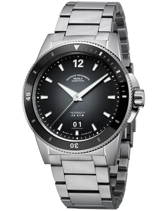 Mühle-Glashütte: Sportivo Großdatum