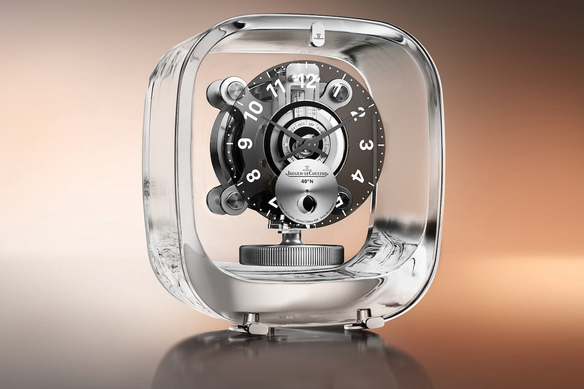 Front der Jaeger-LeCoultre Atmos Designer 568 by Marc Newson