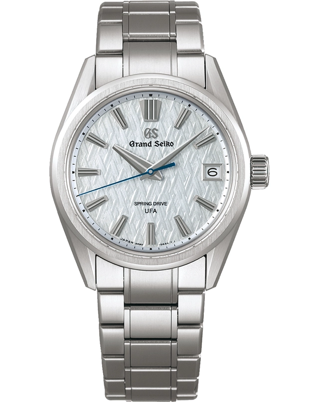 Grand Seiko – SLGB003 Spring Drive U.F.A., Automatikuhr mit weißem Zifferblatt