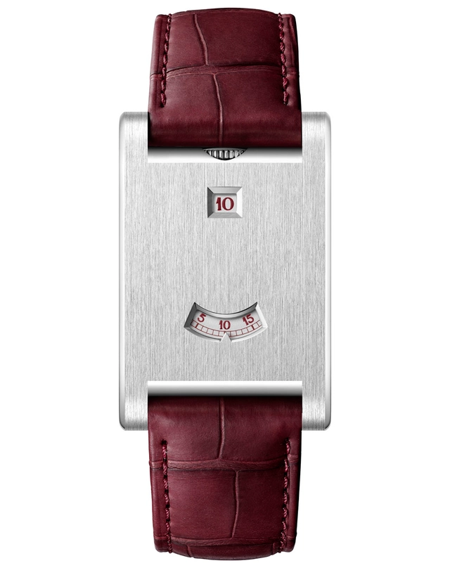 Cartier Privé: Tank à guichets aus Platin