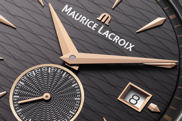 Detail, Zifferblatt der Maurice Lacroix 1975 Legacy