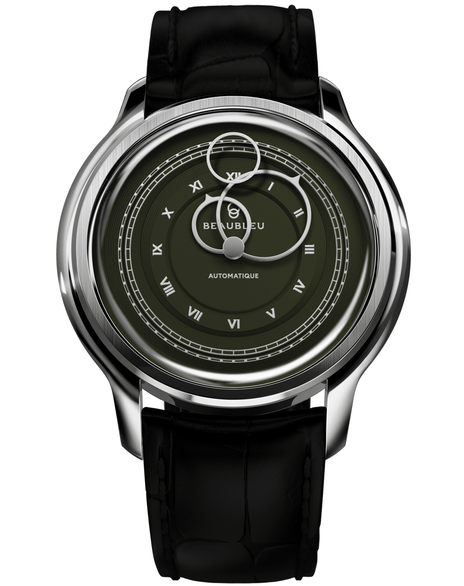 Beaubleu × Monnaie de Paris: La Pièce N°1 mit römischen Ziffern in der Farbvariante Olive Green