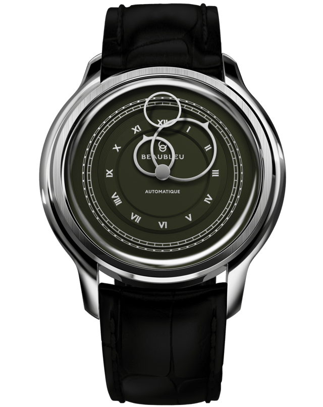 Beaubleu × Monnaie de Paris: La Pièce N°1 mit römischen Ziffern in der Farbvariante Olive Green
