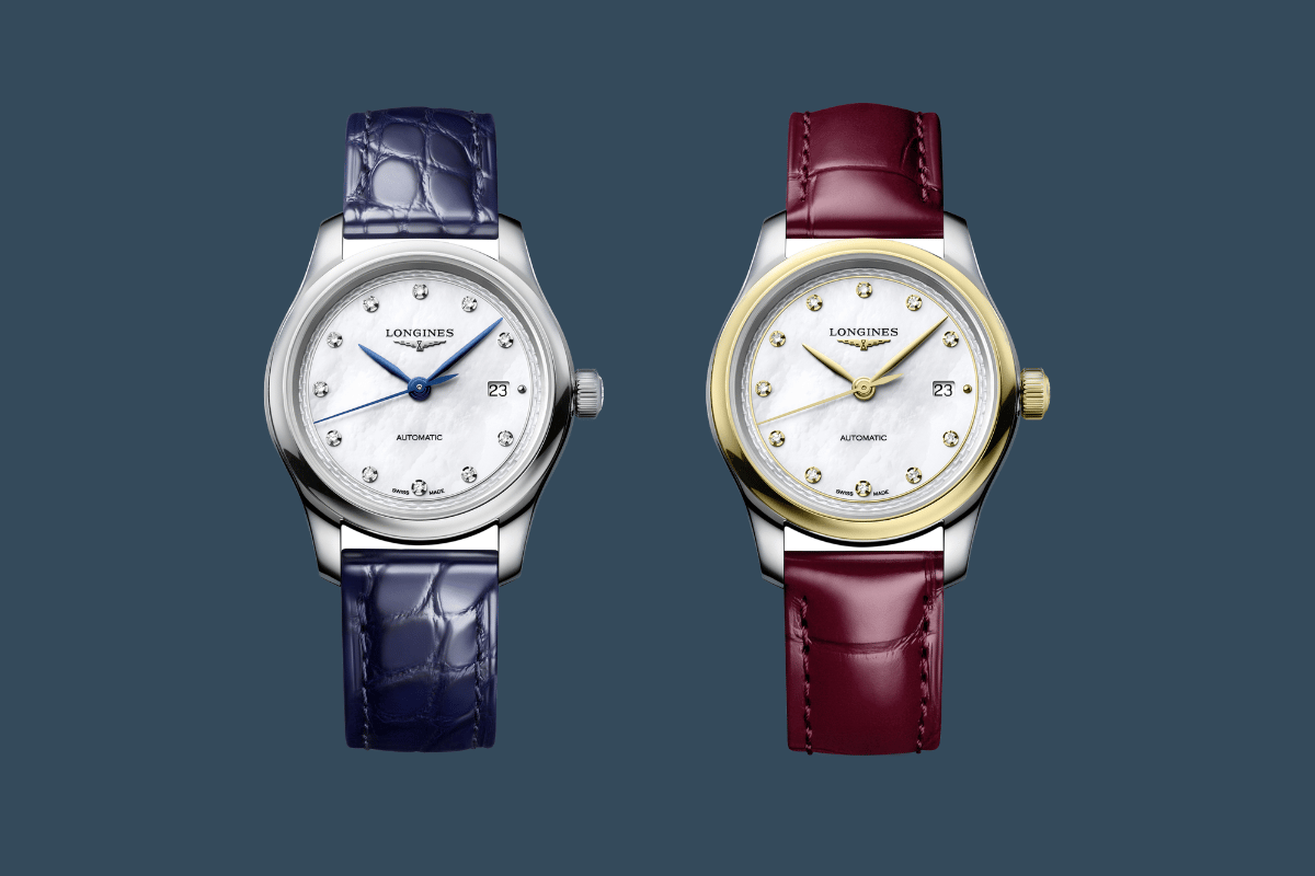 Front der beiden Uhren der Longines Master Collection, Referenz L2.449.4.87