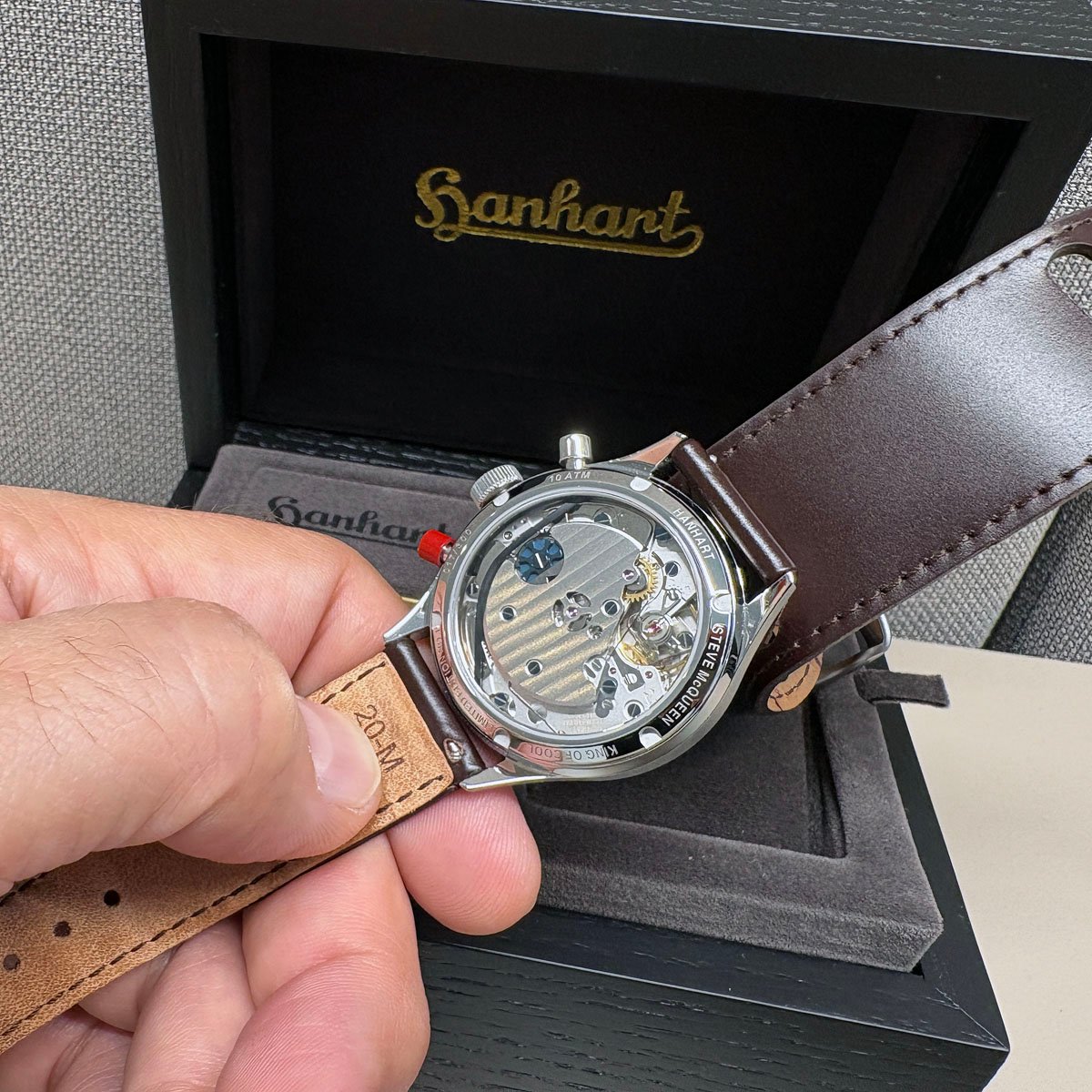Hanhart: 417 ES Steve McQueen Limited Edition No. 1 Boden
