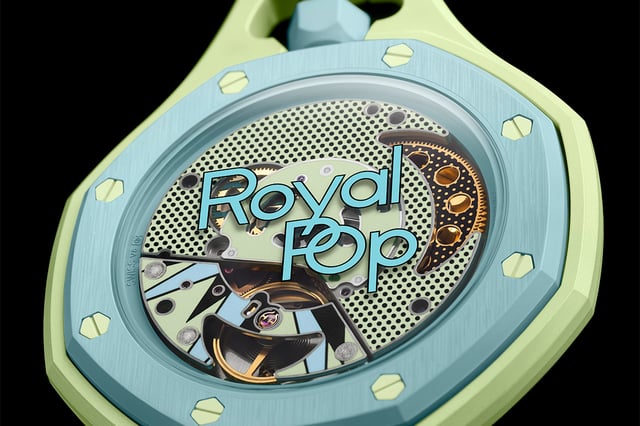 Swatch x Audemars Piguet, Taschenuhr mit Handaufzugswerk