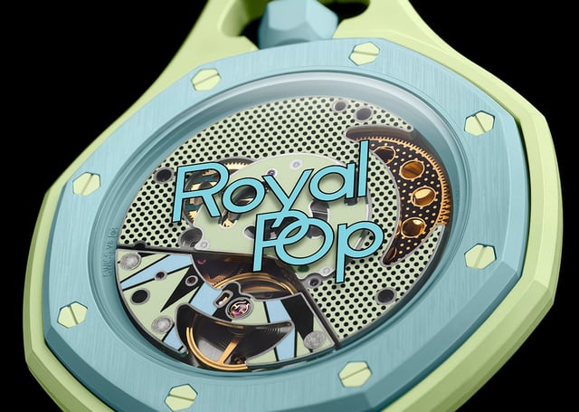 Swatch x Audemars Piguet, Taschenuhr mit Handaufzugswerk