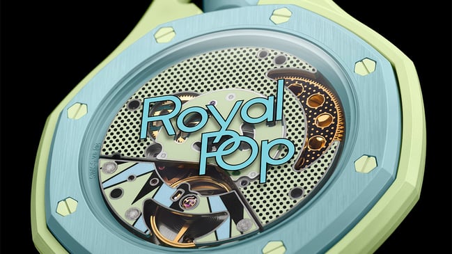 Swatch x Audemars Piguet, Taschenuhr mit Handaufzugswerk