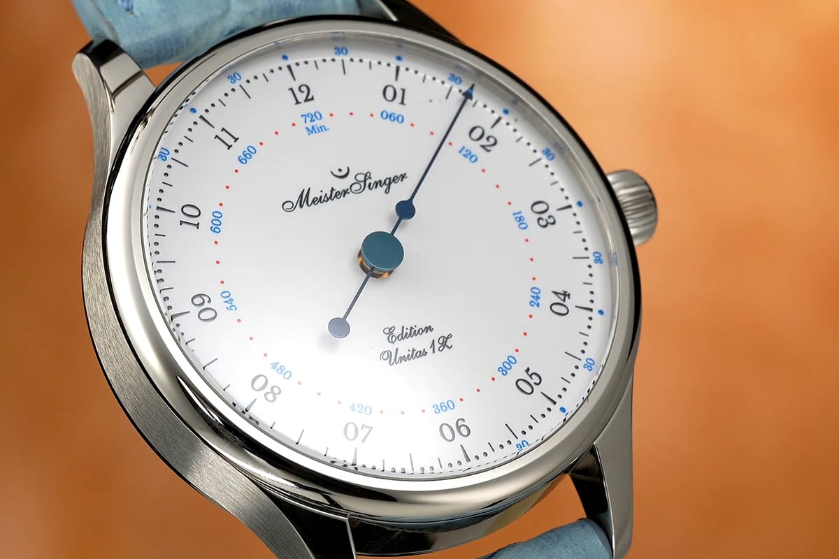 Meistersinger Edition Unitas 1Z, Zifferblatt