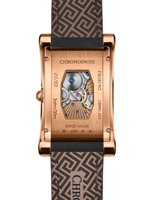 Chronoswiss – Neo Digiteur Chronos, ausgefallene Golduhr mit aufwendigen Gravuren