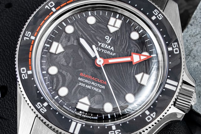 Der Navygraf Barracuda CMM.20 Limited Edition von der französischen Uhrenmanufaktur Yema