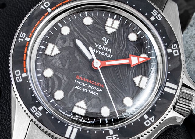 Der Navygraf Barracuda CMM.20 Limited Edition von der französischen Uhrenmanufaktur Yema