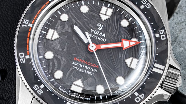 Der Navygraf Barracuda CMM.20 Limited Edition von der französischen Uhrenmanufaktur Yema