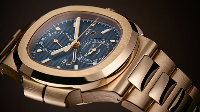 Patek Philippe Nautilus aus Rosegold