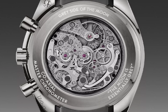 Speedmaster Dark and Grey Side of the Moon, Chronograph mit Manufakturkaliber aus Keramik