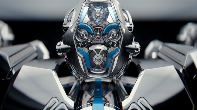 Mit der HM12 wird „The Guardian“ geliefert – der Rest des Roboterkörpers. Gemeinsam bilden sie eine Einheit