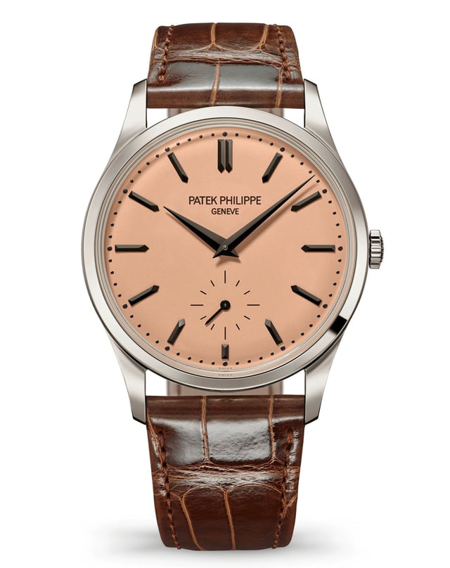 Patek Philippe: Calatrava mit facettierten Dauphinezeigern