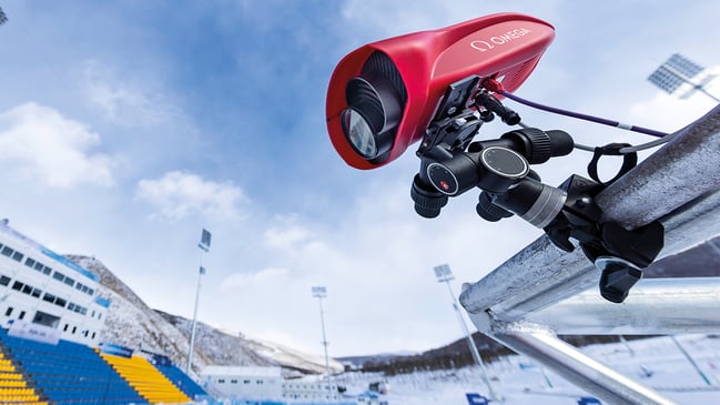 Olympische Zeitmesstechnik von Omega